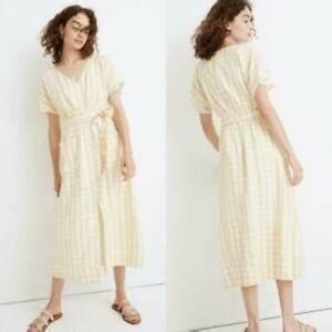 Madewell Gingham dress